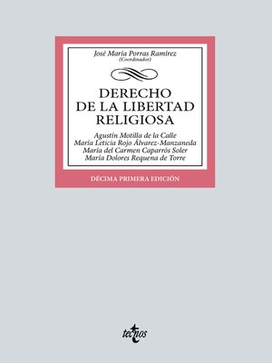 cover image of Derecho de la libertad religiosa